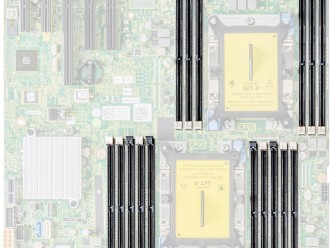 Dell戴尔 PowerEdge T440服务器内存插槽使用说明，内存插法及正确安装方法