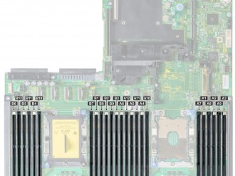 Dell EMC PowerEdge R640服务器内存插槽使用说明及正确安装方法