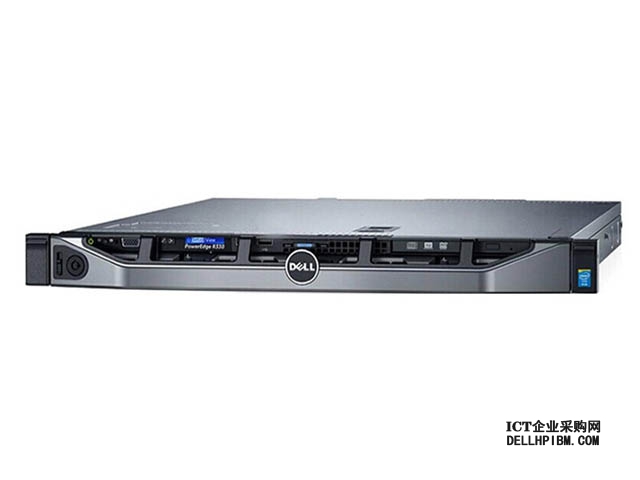 戴尔PowerEdge R240 机架式服务器（英特尔至强 E-2236 3.4GHz, 6核丨32G DDR4 ECC内存丨480G固态+2块*4TB 7.2K SATA硬盘丨DVD光驱丨3年保修）