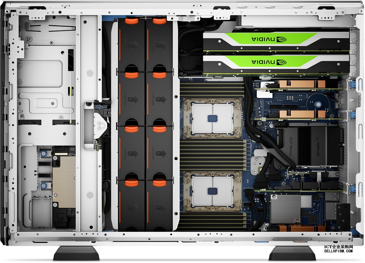 全新型号，戴尔(Dell) EMC PowerEdge T550塔式服务器产品特性及详细技术参数