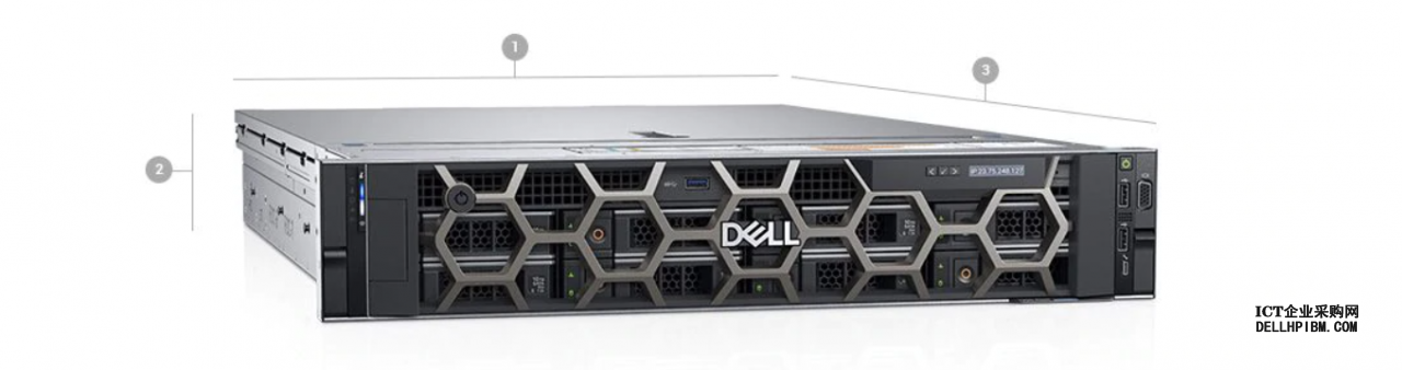 Dell戴尔R7920机架式图形工作站（英特尔至强 金牌5217 3.0GHz 八核心丨64GB 内存丨960GB 固态硬盘丨RTX3080TI 12GB显卡丨1100W单电源丨导轨丨三年质保）