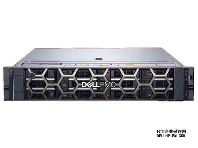 戴尔Dell PowerEdge R750xs服务器（2颗*英特尔至强银牌4316 2.3GHz 四十核心丨128GB 内存丨4块*1.6TB SAS混合固态硬盘丨PERC H755 8G缓存阵列卡丨800W双电源丨三年质保）