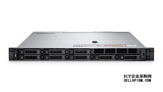 戴尔易安信PowerEdge R450机架式服务器（2颗*至强银牌 4316 2.3G, 20核丨128GB ECC内存丨960GB固态硬盘+5块*1.2TB 10K SAS硬盘丨PERC H745丨三年保修）