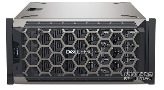 戴尔/Dell PowerEdge T640服务器（2颗*英特尔至强 铜牌3206R 1.9GHz 十六核心丨64G 内存丨2块*960GB 固态硬盘丨H330 RAID卡丨750W冗余电源丨三年保修）