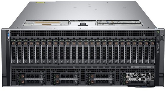 Dell戴尔R940xa服务器（4颗*英特尔至强 金牌6226 2.7GHz 四十八核心丨512G 内存丨2块*960GB 固态硬盘 + 4块*2.4TB SAS硬盘丨H740P阵列卡丨（2+2）1100W冗余电源丨三年保修）