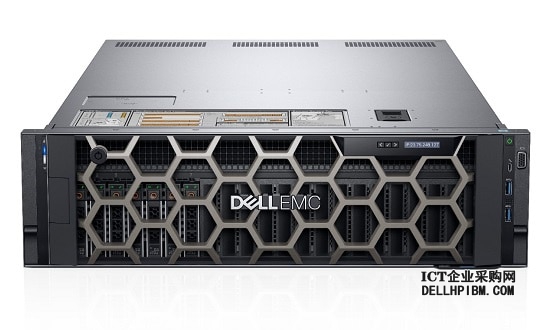 Dell戴尔R940服务器（4颗*英特尔至强 金牌5218R 2.1GHz 八十核心丨128G 内存丨12块*480GB 固态硬盘丨H730P阵列卡丨1100W双电源丨三年保修）