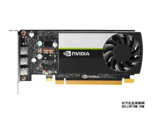英伟达NVIDIA T400 台式机GPU显卡；384 个NVIDIA CUDA 核数，4GB GDDR6显存，最大功耗 30瓦；PCI Express 3.0 x16；4个MiniDP 1.4显示接口；单宽，3年质保