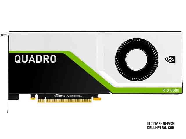 英伟达NVIDIA Quadro RTX6000 台式机GPU显卡；4608个NVIDIA CUDA 核数，24GB GDDR6 显存，最大功耗 260瓦；PCI Express 3.0 x16；4个DP 1.4显示接口；双宽，3年质保